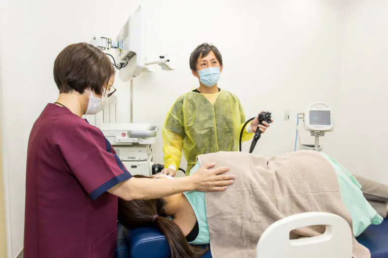 胃カメラ・大腸カメラの同日検査が可能